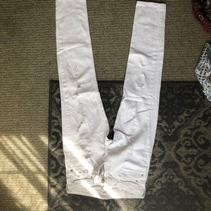 White jeans